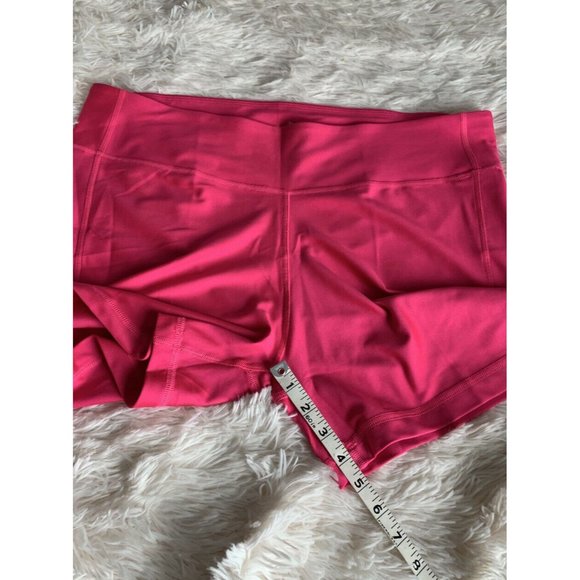 Women’s active Shorts Size XL Puma attitude Glowing Pink White - Picture 7 of 11